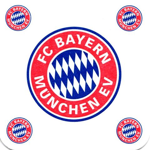 mnchen m-by fc bayern quad 1a (180-m gr logo 4 kl logos in den ecken-blaurot) 